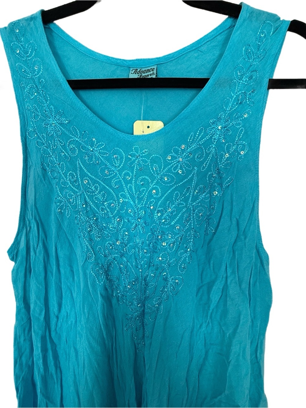 NWT Turquoise Beach Cover Up, One Size - Picture 3 of 5